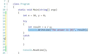C Exceptions Try Catch