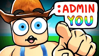I gave YOU Roblox Admin here