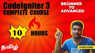 Codeigniter 3 Tutorial in Tamil Full 10 Hours