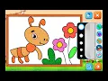 Cute Ant Coloring for Kids Easy Insect Coloring Fun