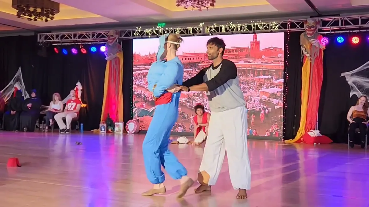 Srikar Bhagavatula & Haley Hauglum - Scary Strictly Finals Halloween Swingthing 2023