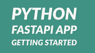 Build a web crawler Service with Python FastAPI FastAPI Tutorial
