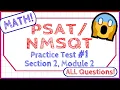 PSAT NMSQT Practice Test 1 Section 2 Module 2 - ALL QUESTIONS