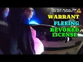 Busted for Fleeing Warrant and Revoked License - Manatee County Florida