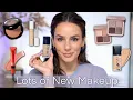 Testing Lots of New Makeup Dior glow foundation Ilia serum concealer Hung Vanngo lip gloss more