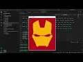 draw iron man using python