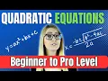 Quadratic Equations How to Solve Quadratic Equations by Factoring and by the Quadratic Formula