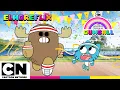 Download Lagu Gumball's Sports TV Show: Elmore All-Stars | Elmoreflix Special | Cartoon Network #parody