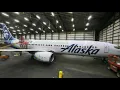 Alaska Airlines Starbucks Holiday Aircraft