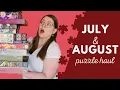 July August Puzzle Haul - 2023