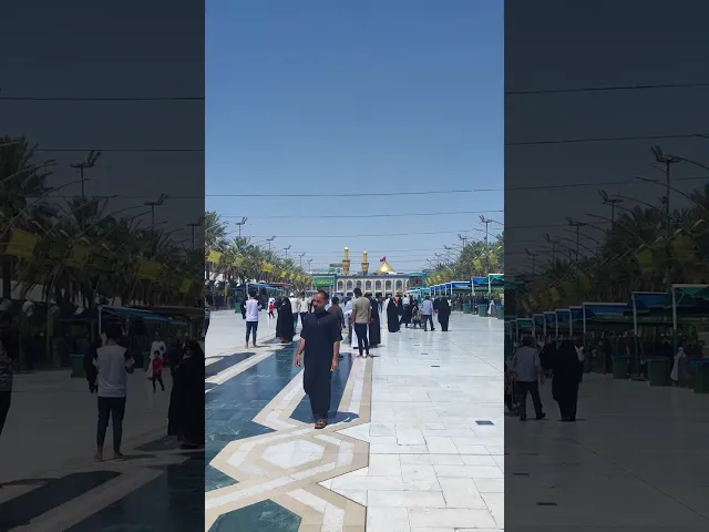 ⁣زرنا ووضعنا رقعة صاحب الزمان عن من أوصانا في عيد الغدير في شباك أبي الفضل العباس عليه السلام