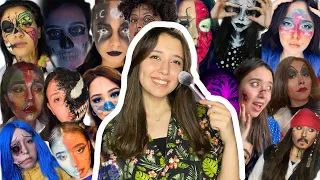 أدوات الرسم علي الوجة والمكياج السينمائي للمبتدئين                   دندنها