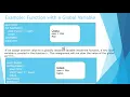 SCOPE OF VARIABLES IN PYTHON