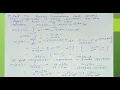 Problems on Fourier Transform Part 1