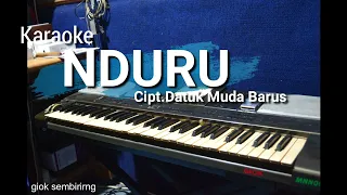 Download NDURU Karaoke lagu karo MP3