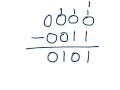 How to subtract binary numbers
