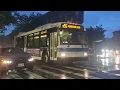 EXTREME WEATHER CONDITIONS MTA NYCT on the Q55 to Ridgewood Term