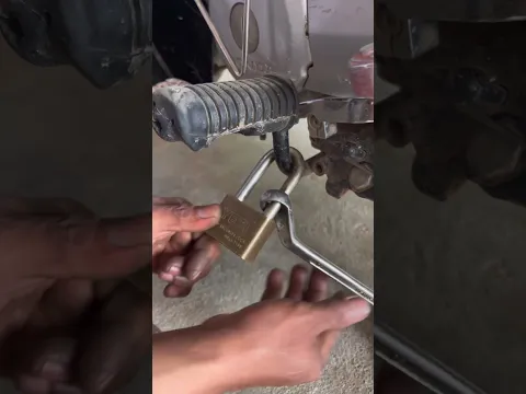 💪 Simple Motorcycle Security to Prevent Theft!