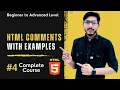 HTML Comment tag Part-4 What is html comment in Hindi-Urdu