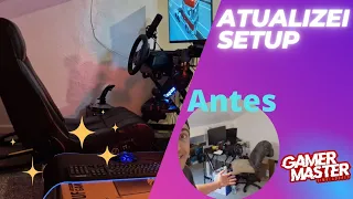 SETUP CHEGADA DE UMA CADEIRA E COM ELA ATUALIZEI TUDO POR AQUI