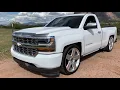 2016 Silverado drop on 24 s Texas edition