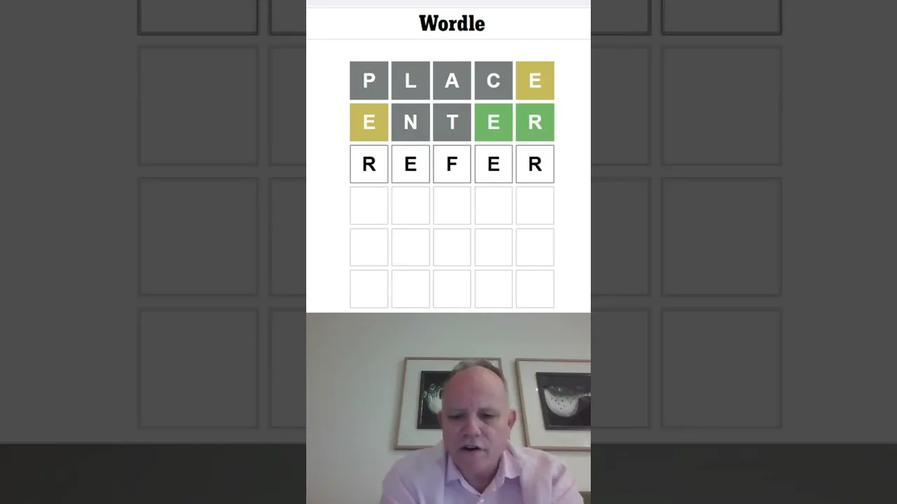 Wordle in a Minute - 3rd April 2022