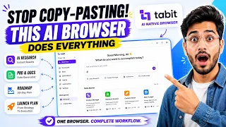 Stop Copy-Pasting! This AI Browser Does Everything