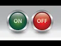 How to design realistic on off button in adobe illustrator