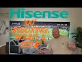 HiSense 100 inch U6 TV Unboxing Mounting Setup