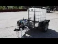 Mile High Water Solutions 275 gallon water trailer