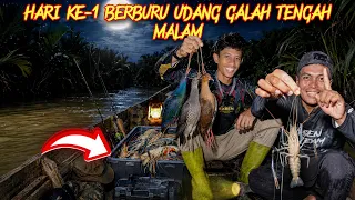 2 HARI BERMALAM, BERBURU UDANG GALAH & BURUNG LANGSUNG MASAK DI ATAS SUNGAI