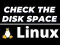 Linux command to check the disk space Display the total free and used space of a directory
