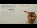 Finding Expected Values During a Chi-Square Test of Independence Example 178 5