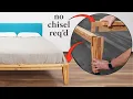 DIY Castle Joint Platform Bed made w 2x4 s Buy vs DIY