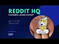 Laser Engraved Pins at Cannes Lions Festival Digital Events x Reddit