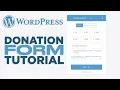 How To Create A Donation Form In WordPress Easy Tutorial 2025