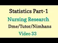 Statistics For Nursing - Statistics Nursing officer Nurse Queen