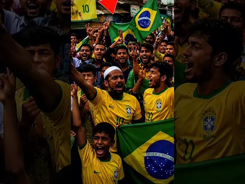 Milhões de Indianos Estão Torcendo Pelo Brasil na Copa! 🇧🇷 #copadomundo