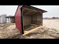 10x12 Loafing Shed TriWood Buildings