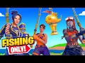 PWR Creators try *FISHING LOOT ONLY* in Fortnite!
