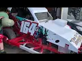 Temu car sticker vinyl on the stockcar