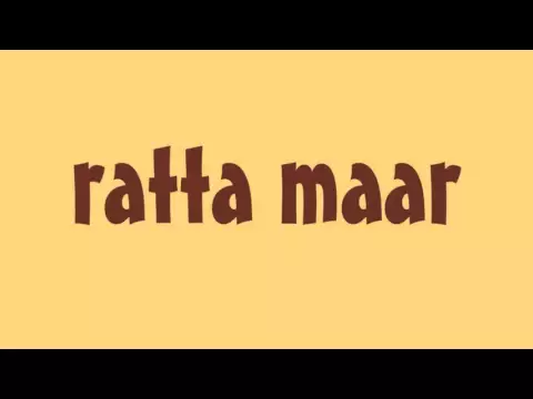 Download MP3 ratta maar | student of the year