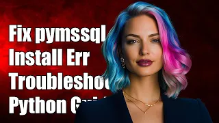 Fixing pymssql Installation Errors Troubleshooting Guide for Python Users