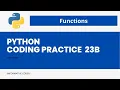 Coding Practice 23B Python CCBP 4 0 nxtwave