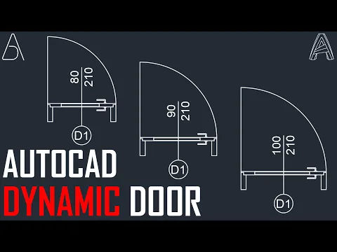 Download MP3 Create Your Dynamic Door - AutoCAD