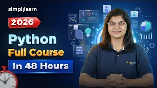Python Full Course 2026 FREE Python Tutorial For Beginners Advance Python Course Simplilearn