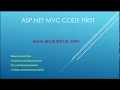 Entity Framework Code First ASP NET C Code First Database Step by Step