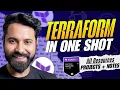 Terraform In One Shot 3 Live DevOps Projects with Notes Hindi