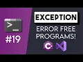 Exception Handling - C Tutorials for Beginners CoffeeNCode