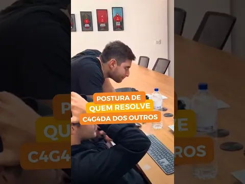 Postura de quem resolve cagada dos outros | #shorts